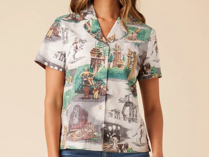 Star Wars Rebels, Aliens & Droids Relaxed Camp Shirt Gallery Image 1