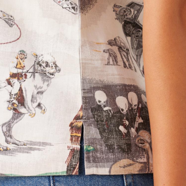 Star Wars Rebels, Aliens & Droids Relaxed Camp Shirt Gallery Image 6