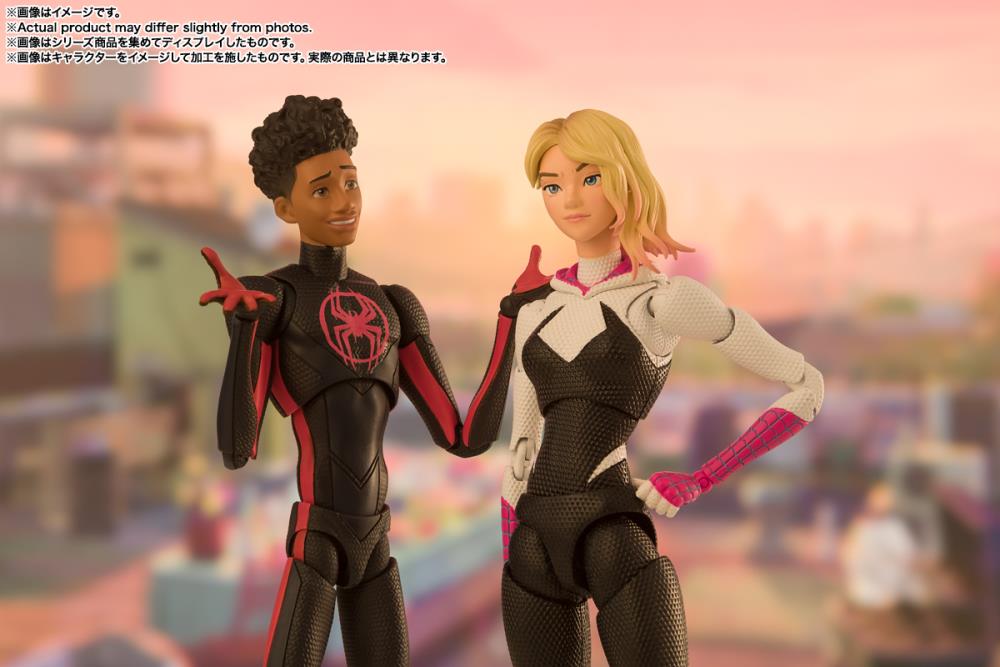 Spider-Man: Across the Spider-Verse S.H.Figuarts Spider-Man (Miles Morales) Action Figure Gallery Image 15