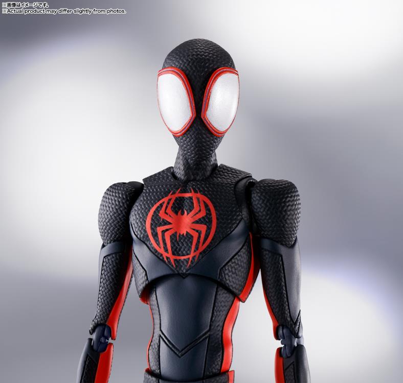 Spider-Man: Across the Spider-Verse S.H.Figuarts Spider-Man (Miles Morales) Action Figure Gallery Image 7