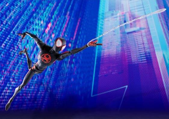 Spider-Man: Across the Spider-Verse S.H.Figuarts Spider-Man (Miles Morales) Action Figure Gallery Image 11