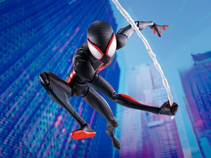 Spider-Man: Across the Spider-Verse S.H.Figuarts Spider-Man (Miles Morales) Action Figure Gallery Image 1