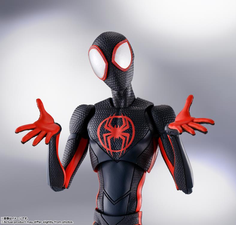Spider-Man: Across the Spider-Verse S.H.Figuarts Spider-Man (Miles Morales) Action Figure Gallery Image 8
