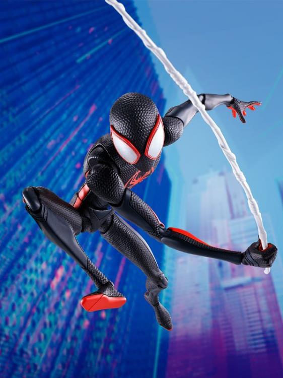 Spider-Man: Across the Spider-Verse S.H.Figuarts Spider-Man (Miles Morales) Action Figure Gallery Image 13