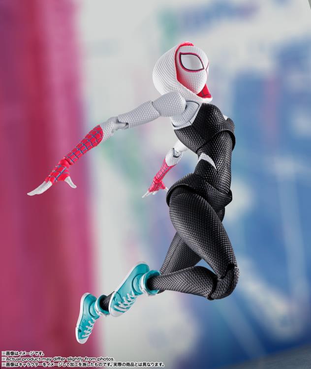 Spider-Man: Across the Spider-Verse S.H.Figuarts Spider-Gwen Action Figure Gallery Image 7