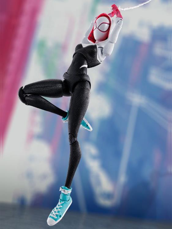 Spider-Man: Across the Spider-Verse S.H.Figuarts Spider-Gwen Action Figure Gallery Image 6
