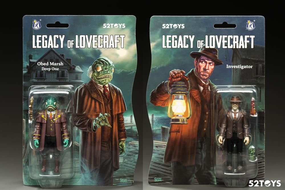 Legacy of Lovecraft FigLite Obed Marsh Deep One 3.75" Figure Gallery Image 15