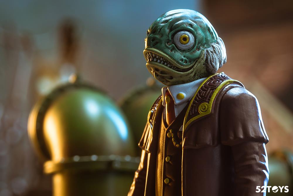 Legacy of Lovecraft FigLite Obed Marsh Deep One 3.75" Figure Gallery Image 10