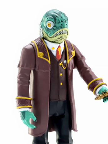 Legacy of Lovecraft FigLite Obed Marsh Deep One 3.75" Figure Gallery Image 2