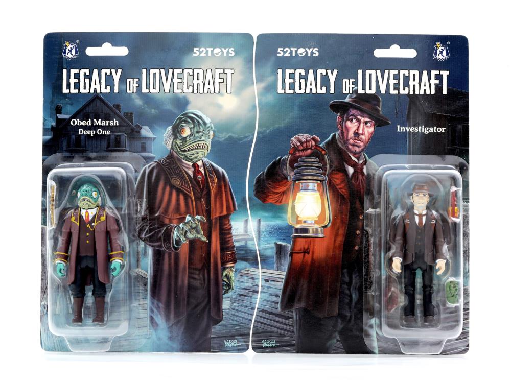 Legacy of Lovecraft FigLite Obed Marsh Deep One 3.75" Figure Gallery Image 16