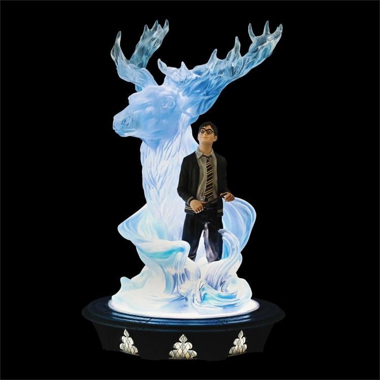 Harry Potter Harry & Light-Up Patronus Figurine Gallery Image 3