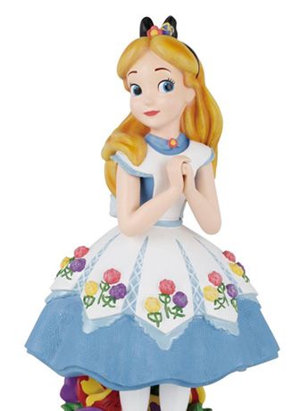 Alice in Wonderland Disney Showcase Botanical Alice Figurine Gallery Image 2