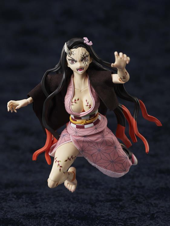 Demon Slayer: Kimetsu no Yaiba BUZZmod. Nezuko Kamado (Demon Advancing Ver.) 1/12 Scale Limited Edition Action Figure Gallery Image 9