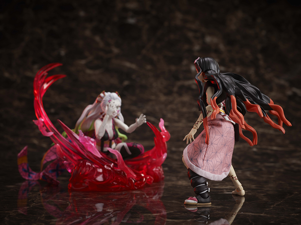 Demon Slayer: Kimetsu no Yaiba BUZZmod. Nezuko Kamado (Demon Advancing Ver.) 1/12 Scale Limited Edition Action Figure Gallery Image 6