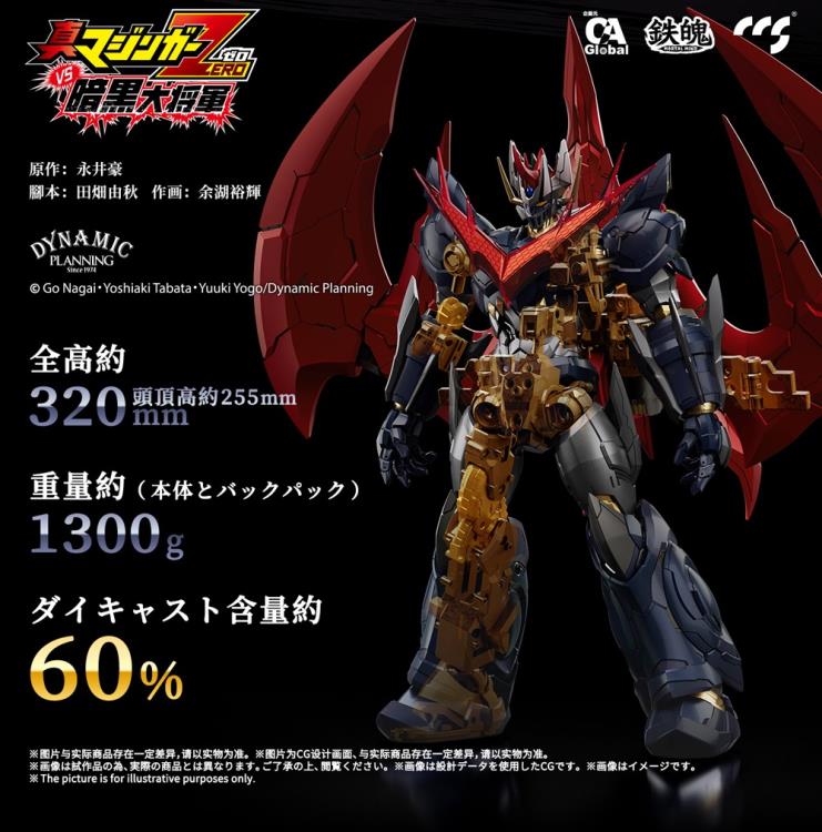 Shin Mazinger ZERO Vs. Great General of Darkness MORTAL MIND Great Mazinkaiser Figure Gallery Image 36