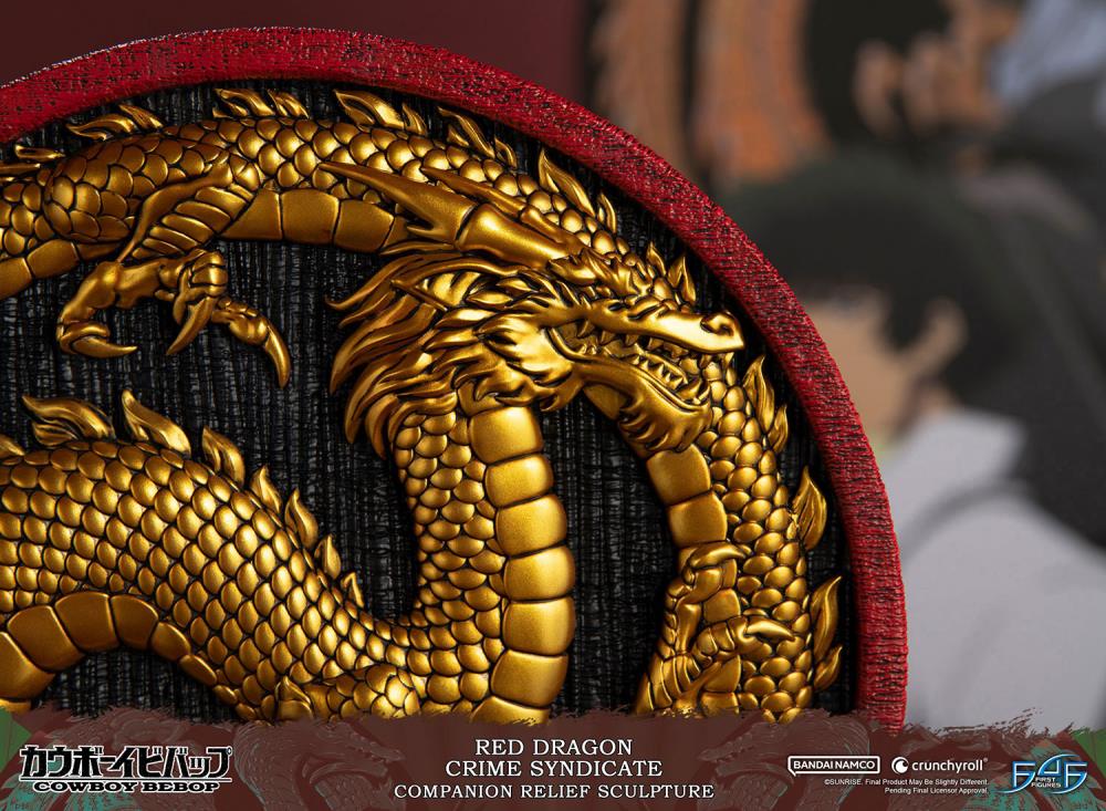 Cowboy Bebop Red Dragon Crime Syndicate Companion Relief Sculpture Gallery Image 15