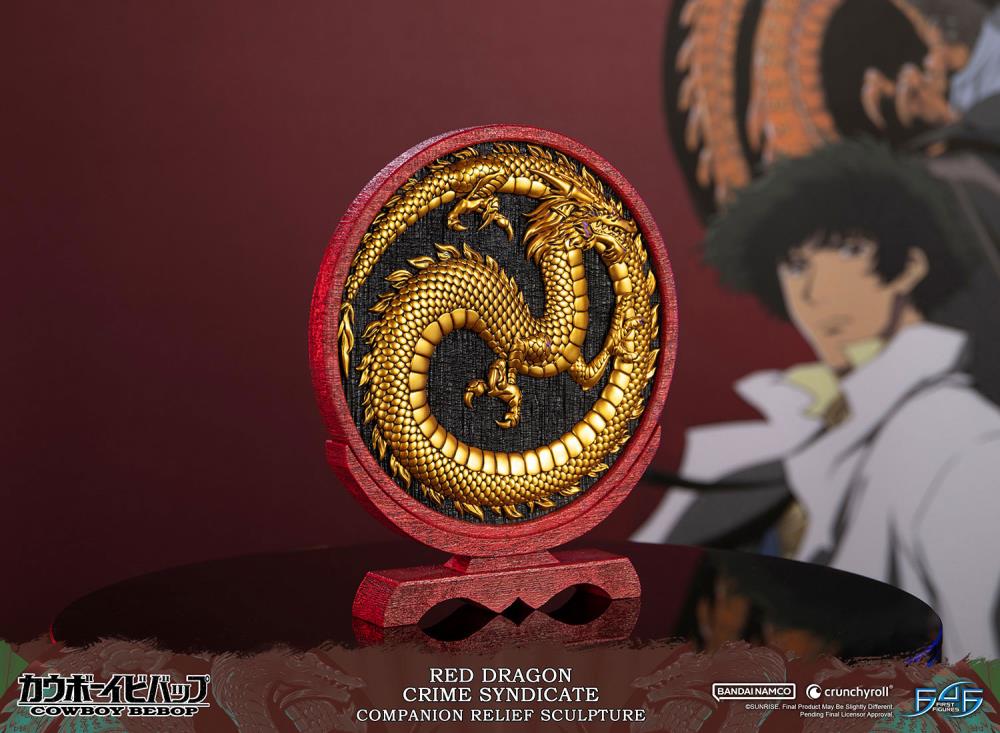 Cowboy Bebop Red Dragon Crime Syndicate Companion Relief Sculpture Gallery Image 8