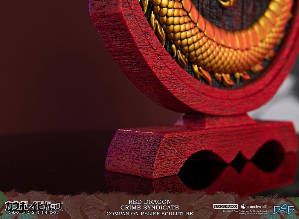 Cowboy Bebop Red Dragon Crime Syndicate Companion Relief Sculpture Gallery Image 18