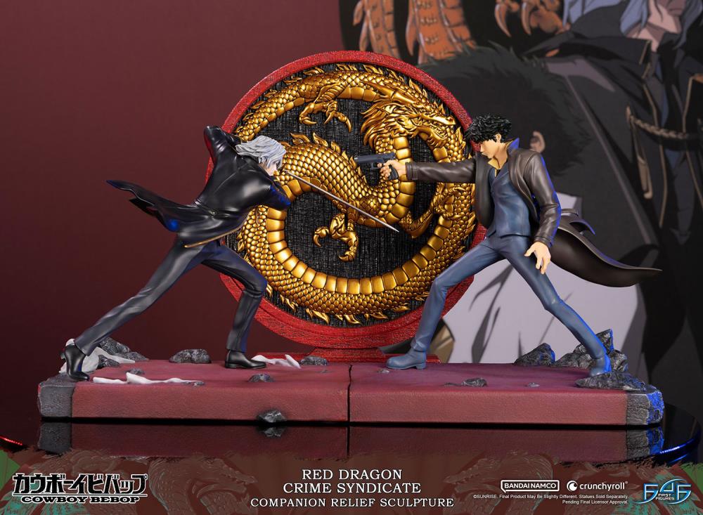 Cowboy Bebop Red Dragon Crime Syndicate Companion Relief Sculpture Gallery Image 5