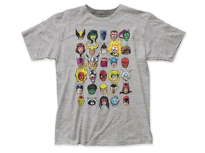 Marvel Comics Character Faces PX Previews Exclusive T-Shirt Gallery Image 1