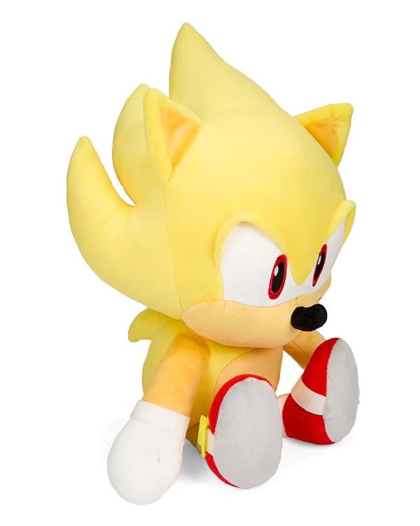Sonic The Hedgehog HugMe Super Sonic 16" Shake Action Plush Gallery Image 3