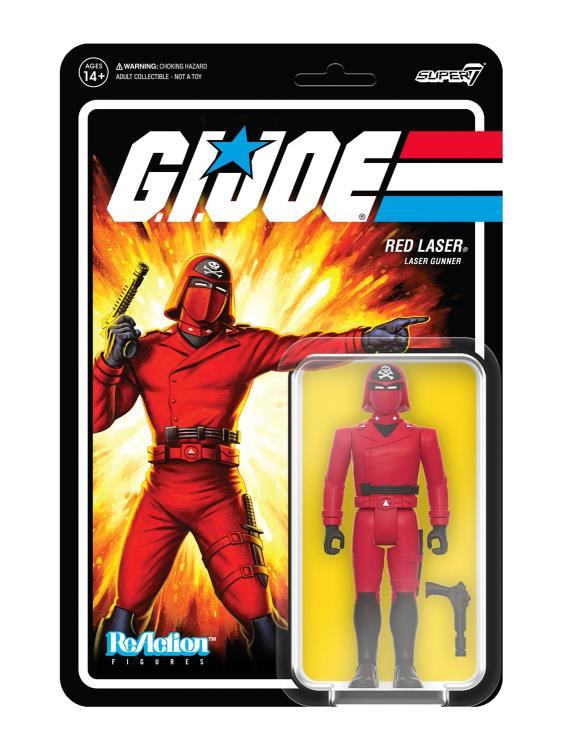 G.I. Joe ReAction Red Laser Figure Gallery Image 4