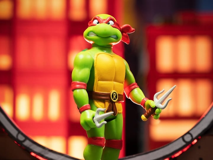 Teenage Mutant Ninja Turtles ReAction Toon Raphael Figure Gallery Image 1