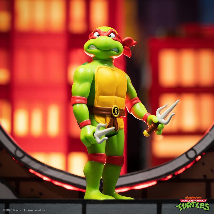 Teenage Mutant Ninja Turtles ReAction Toon Raphael Figure Gallery Image 3
