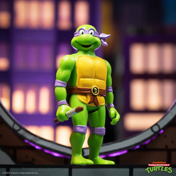Teenage Mutant Ninja Turtles ReAction Toon Donatello Figure Gallery Image 3