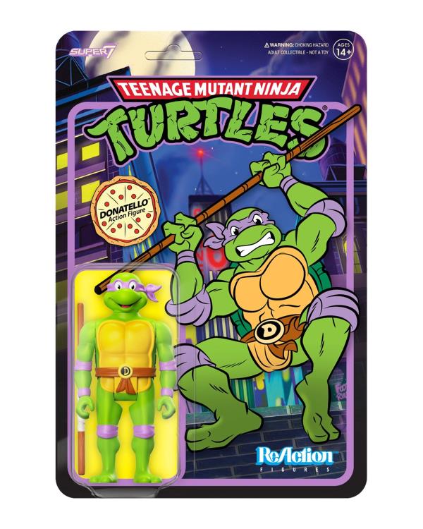 Teenage Mutant Ninja Turtles ReAction Toon Donatello Figure Gallery Image 5