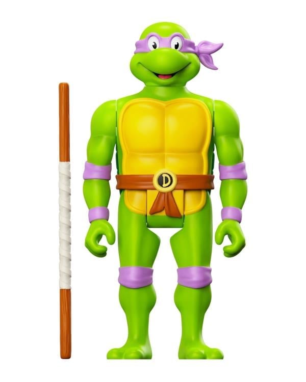 Teenage Mutant Ninja Turtles ReAction Toon Donatello Figure Gallery Image 4