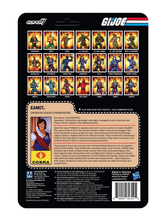 G.I. Joe ReAction Xamot Figure Gallery Image 5