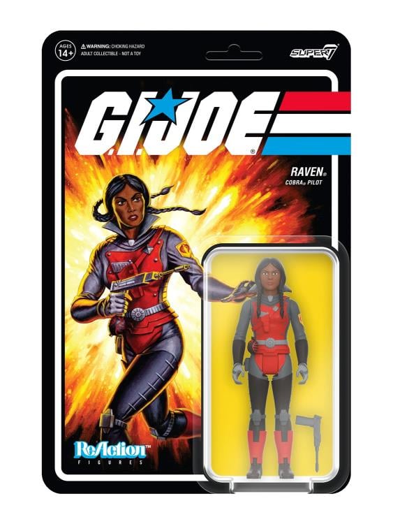 G.I. Joe ReAction Raven Figure Gallery Image 4