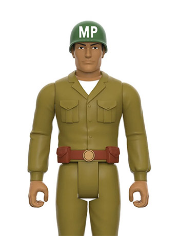 G.I. Joe ReAction Clean Shaven MP (Brown) Figure Gallery Image 2