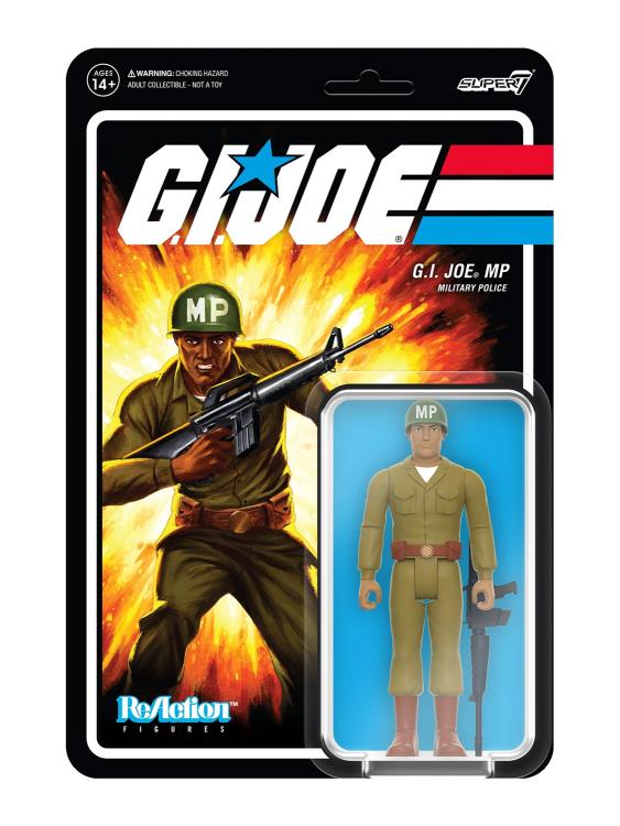 G.I. Joe ReAction Clean Shaven MP (Brown) Figure Gallery Image 4