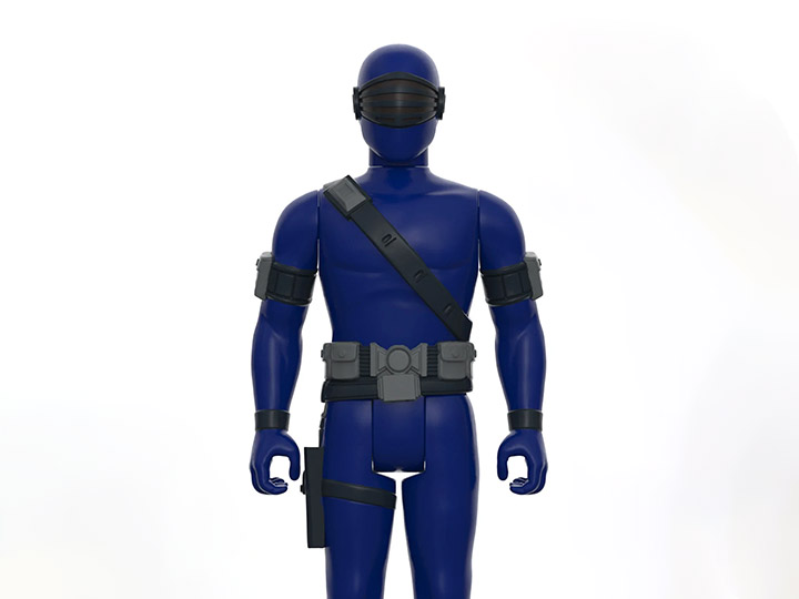 G.I. Joe ReAction Combat Gladiator Snake Eyes Figure Gallery Image 1