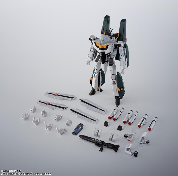 Super Dimension Fortress Macross Hi-Metal R VF-1S Super Valkyrie (Hikaru Ichijo) Gallery Image 12
