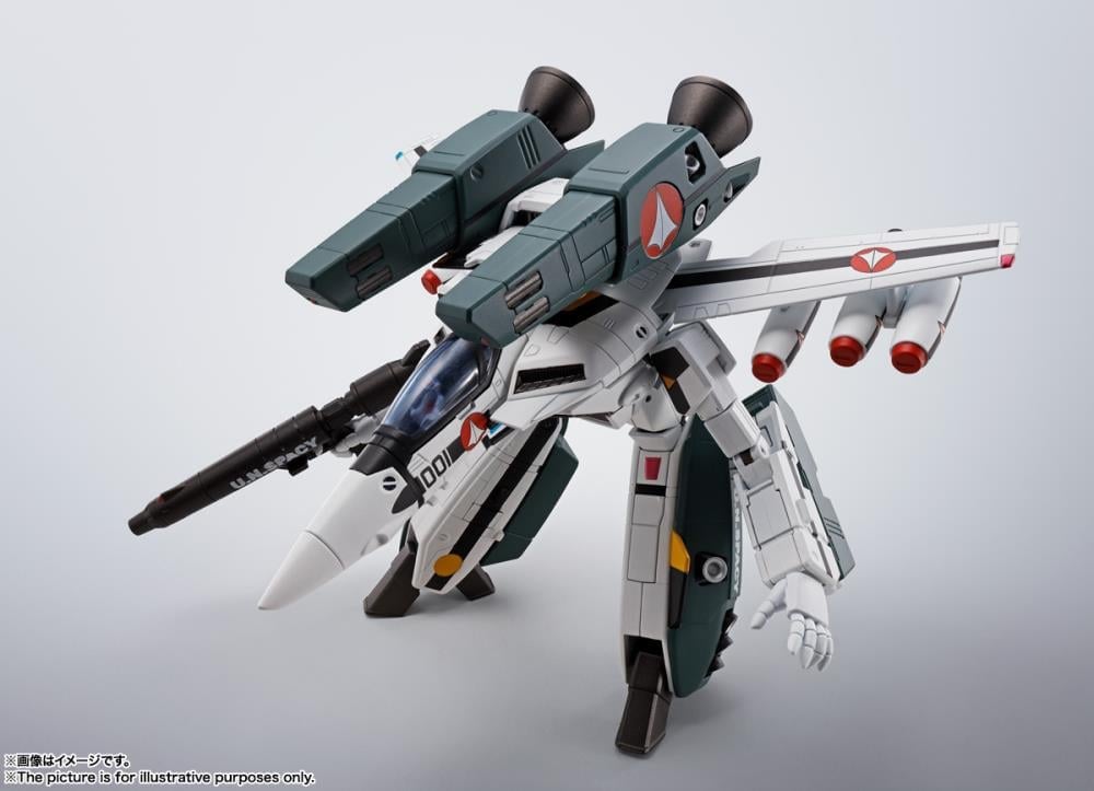 Super Dimension Fortress Macross Hi-Metal R VF-1S Super Valkyrie (Hikaru Ichijo) Gallery Image 10