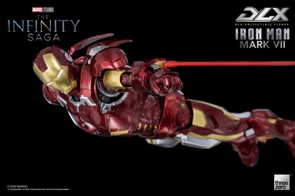 Bandai S.H. Figuarts Iron Man Mark 7 – Avengers – Figura In Pressofusione, 15 Cm, Con Parti Armate