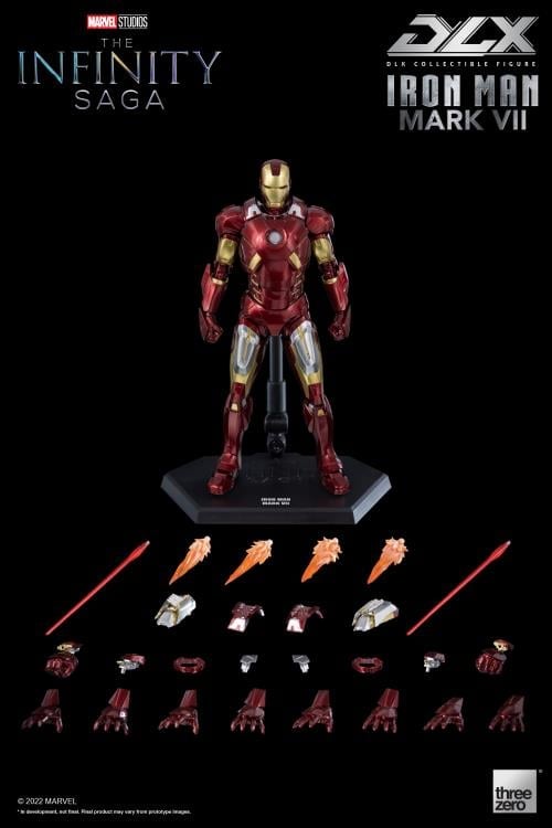 Avengers: The Infinity Saga DLX Iron Man Mark 7 1/12 Scale Action