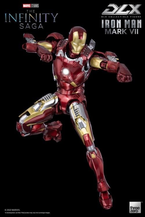 Avengers: The Infinity Saga DLX Iron Man Mark 7 1/12 Scale Action