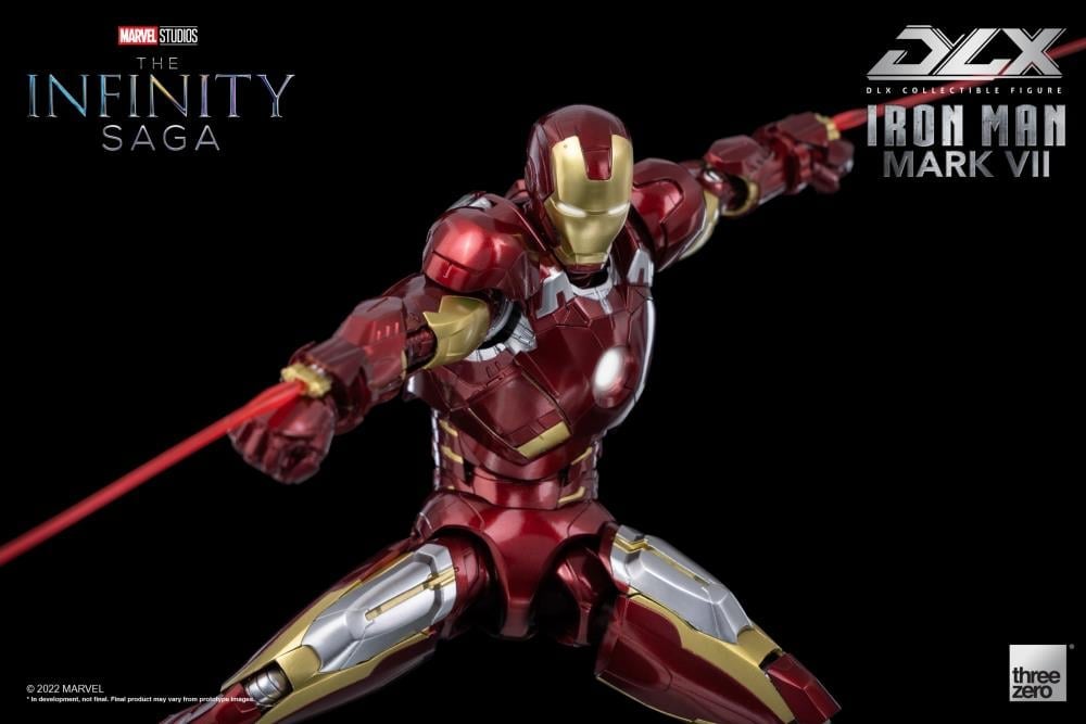 Avengers: The Infinity Saga DLX Iron Man Mark 7 1/12 Scale Action