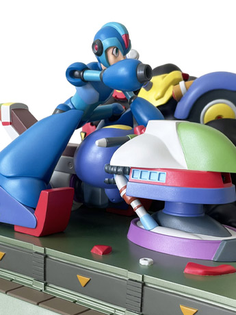 Mega Man X on Ride Chaser Statue Gallery Image 2