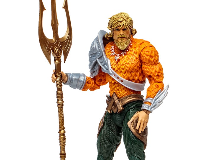 Aquaman Page Punchers Aquaman 7" Figure with Comic Gallery Image 1