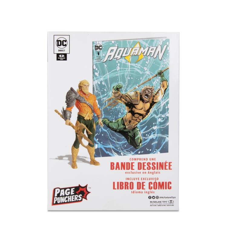 Aquaman Page Punchers Aquaman 7" Figure with Comic Gallery Image 12