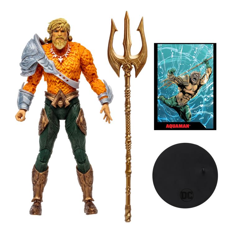 Aquaman Page Punchers Aquaman 7" Figure with Comic Gallery Image 9