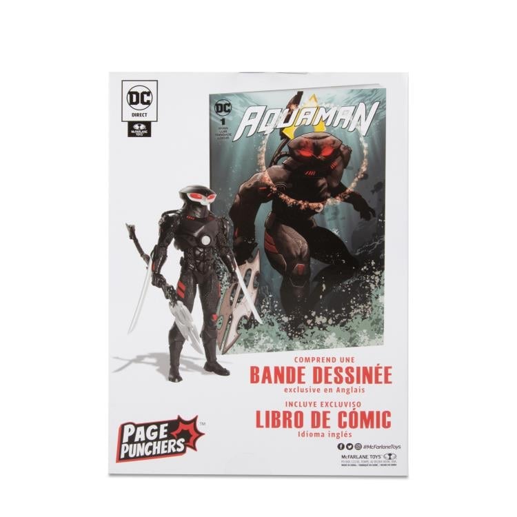 Aquaman Page Punchers Black Manta 7" Figure with Comic Gallery Image 12