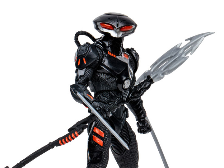 Aquaman Page Punchers Black Manta 7" Figure with Comic Gallery Image 1