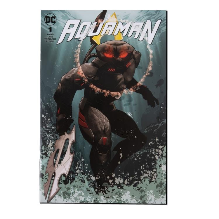 Aquaman Page Punchers Black Manta 7" Figure with Comic Gallery Image 11
