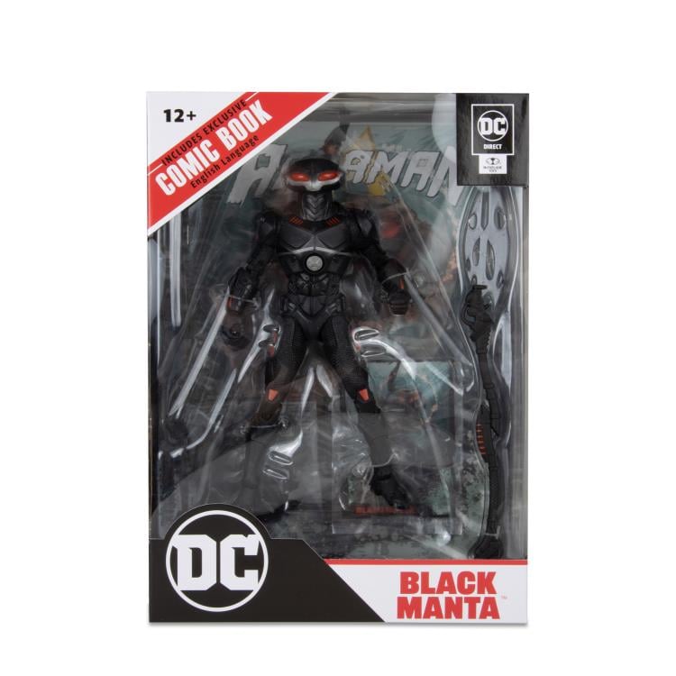 Aquaman Page Punchers Black Manta 7" Figure with Comic Gallery Image 13